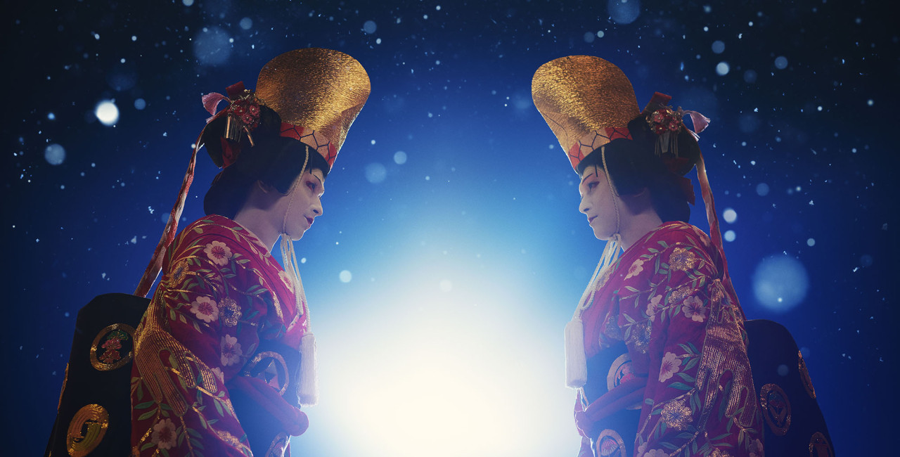 가부키의 모든 출연자는 남성이다. 여성 역할을 하는 배우를 온나가타라고 한다. ⓒNEW 제공