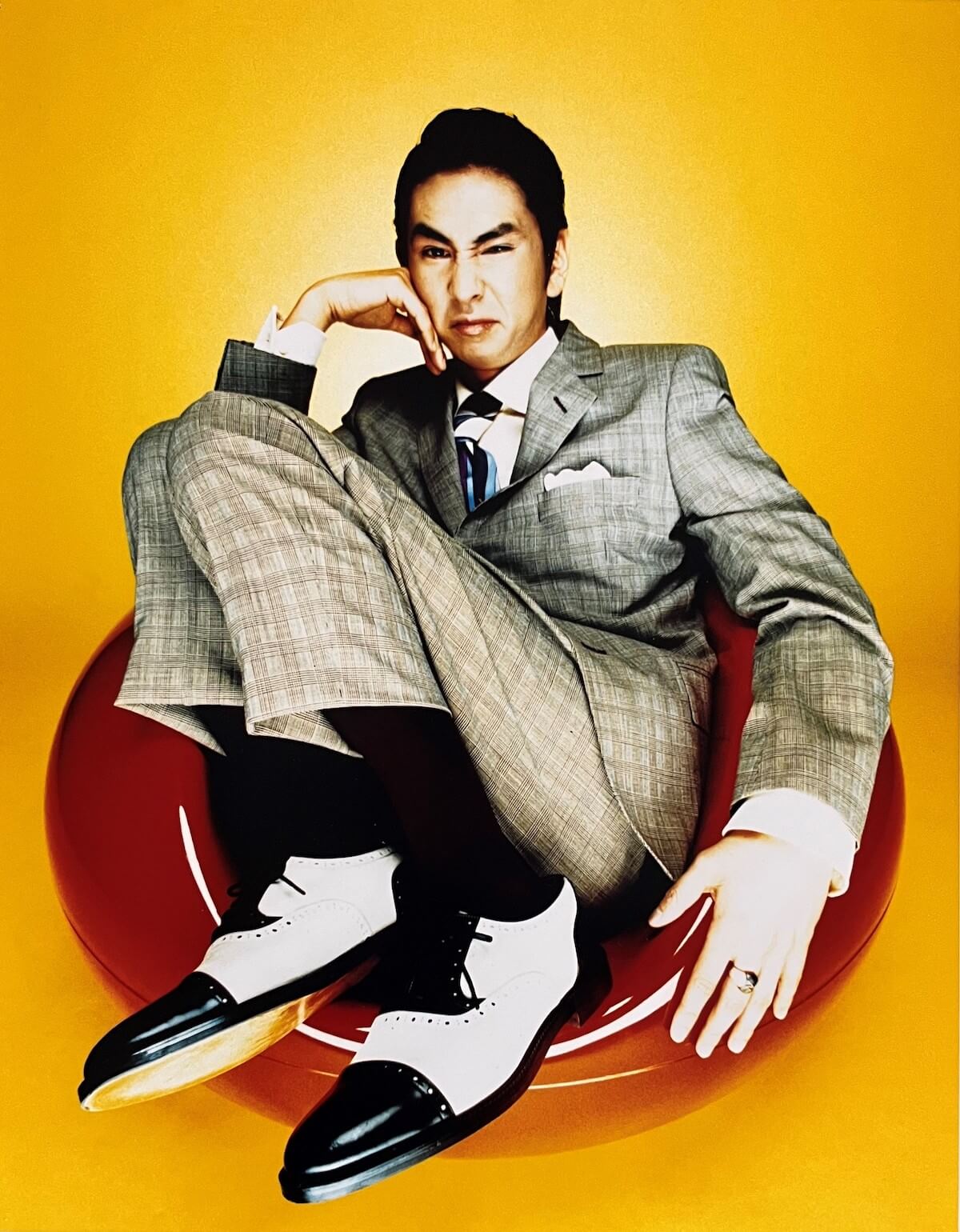 ‘오리지널 러브’로 활동하는 뮤지션 다지마 다카오.