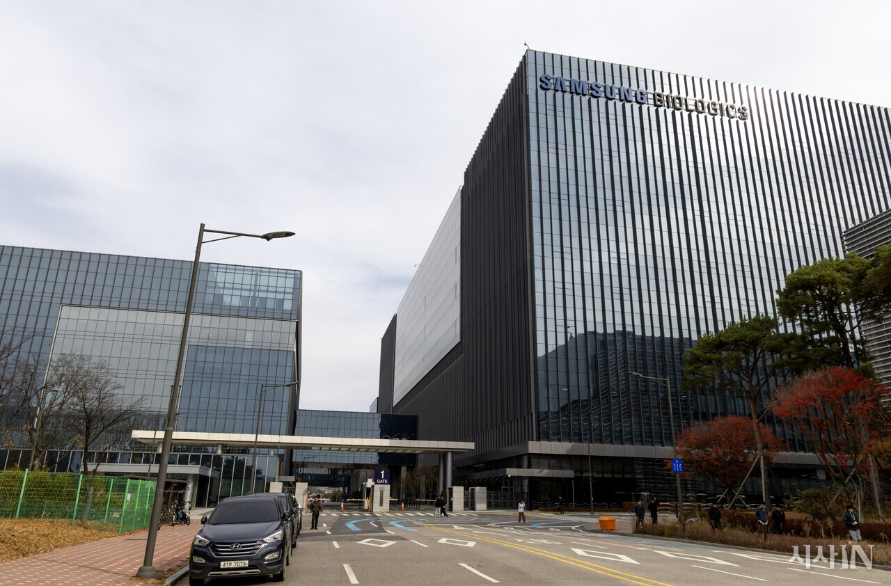 인천시 연수구 삼성바이오로직스 전경.ⓒ시사IN 조남진